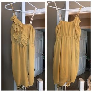 Yellow BCBG dress!! Worn once